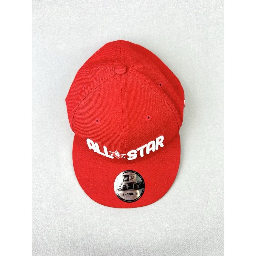 NBA All Star Game New Era SnapBack Cap Adjustable Red Hat - Picture 3 of 11